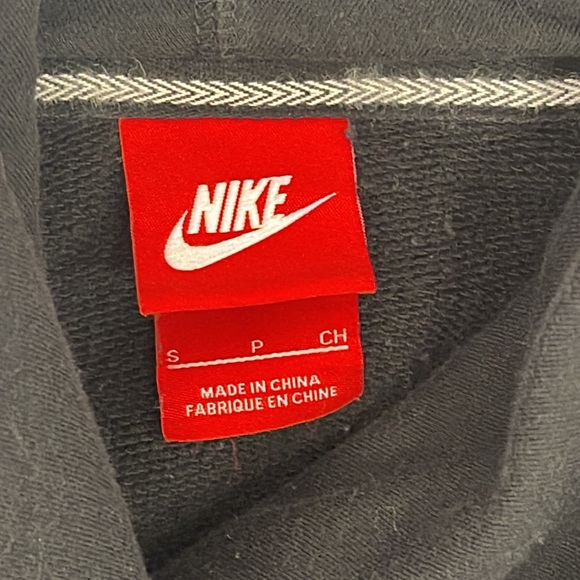 Nike Swoosh Black and Gold Cowl Neck Hoodie Womens small - Picture 4 of 8